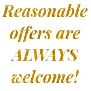 Reasonable offers welcome.